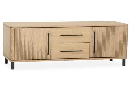 Medway Blond Oak Lamulux Lowboard Sideboard Medway Blond Oak Lamulux Lowboard Sideboard