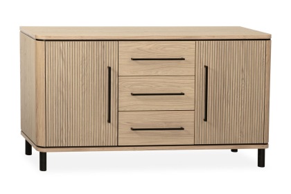 Medway Blond Oak Lamulux 150cm Large Sideboard Medway Blond Oak Lamulux 150cm Large Sideboard
