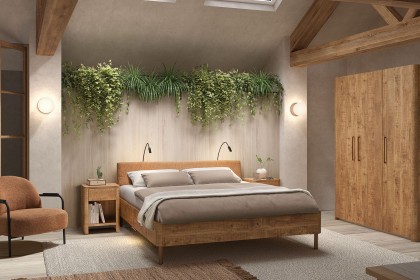 Medway Lamulux Wood-Effect Bed Frame Medway Lamulux Wood-Effect Bed Frame