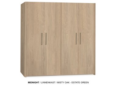 Medway Lamulux Wood-Effect 4 Door Wardrobe Medway Lamulux Wood-Effect 4 Door Wardrobe