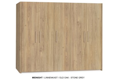 Medway Lamulux Wood-Effect 5 Door Wardrobe Medway Lamulux Wood-Effect 5 Door Wardrobe