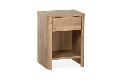 Medway Lamulux Wood-Effect 1 Drawer Bedside Table Medway Lamulux Wood-Effect 1 Drawer Bedside Table