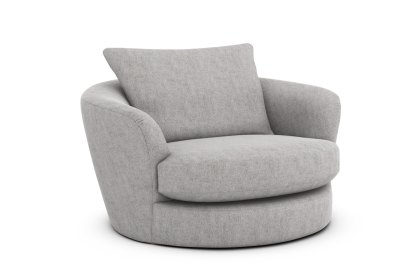 Metz Cuddler Swivel Chair with Foam Interior