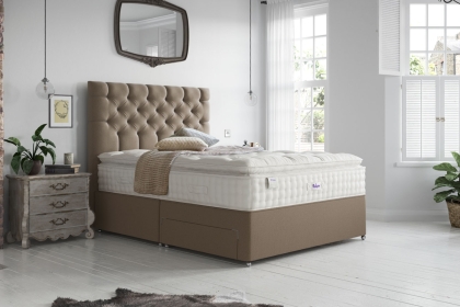 Relyon Classic Natural Luxury Silk 2850 Divan Bed
