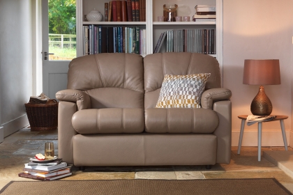 G Plan Chloe Leather 2 Seater Sofa