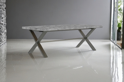 Forge Stone Effect 150 Dining Table