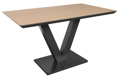 Loki Earth Industrial Compact Dining Table