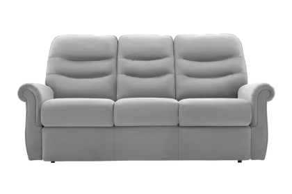 G Plan Holmes Leather 3 Seater Small Sofa