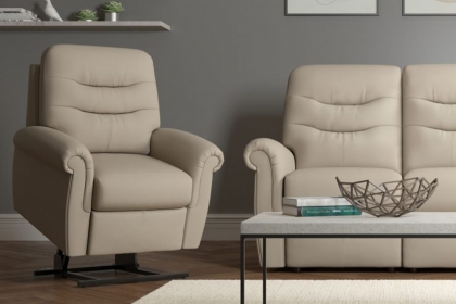 G Plan Holmes Leather Elevate Standard Chair With Dual Motor