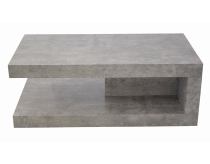 Lyra Coffee Table in Concrete Finish