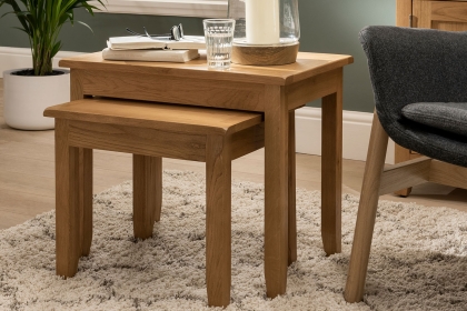 Chester Oak Nest Of Tables