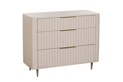 Lily Painted Mahogany 3 Drawer Chest of Drawers