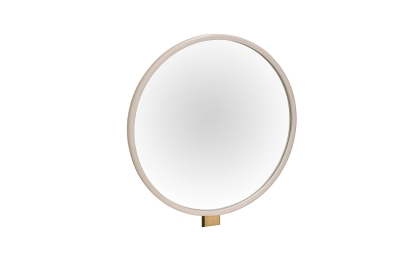 Lily Painted Mahogany Gallery Mirror Lily Painted Mahogany Gallery Mirror