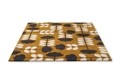 Orla Kiely OR Cut Stem Dijon Rug Orla Kiely OR Cut Stem Dijon Rug