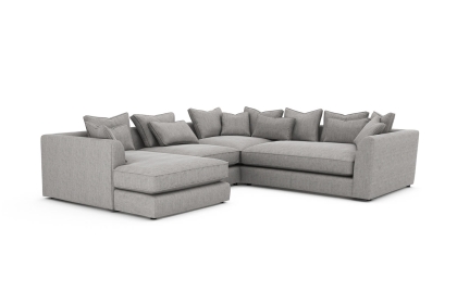 Hadleigh 4 Seater Sectional Small Corner Chaise Sofa