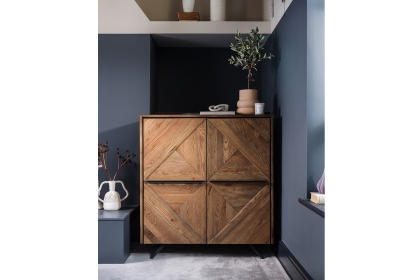 Hudson Solid Oak Highboard