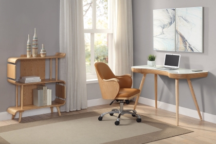 Vienna Short Bookcase - Oak Vienna Short Bookcase - Oak