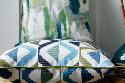 Scatter Cushion in Shambala Lagoon
