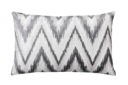 Scatter Cushion in Kilvington Chevron Charcoal Scatter Cushion in Kilvington Chevron Charcoal