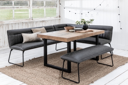 Nixon Reclaimed Wood 135cm Dining Table Nixon Reclaimed Wood 135cm Dining Table