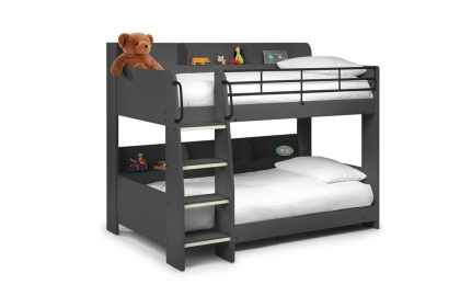 Domain Childrens Bunk Bed with Glow in Dark Ladder Domain Childrens Bunk Bed with Glow in Dark Ladder