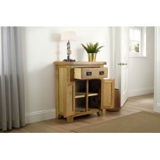 Cotswold Rustic Oak Mini Sideboard 70cm Wide