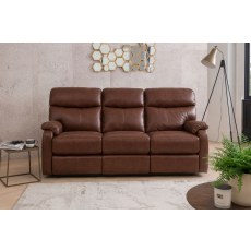 Monet Leather 3 Seater Sofa