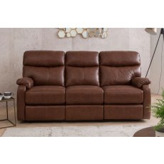 Monet Leather 3 Seater Sofa