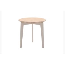 Vida Living Marlow Lamp Table in Cashmere Oak and Taupe Vida Living Marlow Lamp Table in Cashmere Oak and Taupe