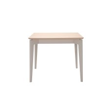 Vida Living Marlow 90cm Dining Table in Cashmere Oak and Taupe Vida Living Marlow 90cm Dining Table in Cashmere Oak and Taupe