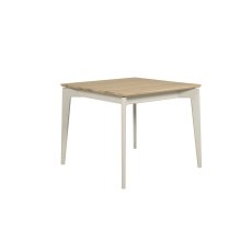 Vida Living Marlow 90cm Dining Table in Cashmere Oak and Taupe Vida Living Marlow 90cm Dining Table in Cashmere Oak and Taupe