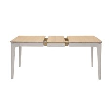 Vida Living Marlow Ext 125-165cm Dining Table in Cashmere Oak and Taupe Vida Living Marlow Ext 125-165cm Dining Table in Cashmere Oak and Taupe