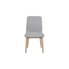 Vida Living Marlow Fabric Dining Chair in Light Grey Vida Living Marlow Fabric Dining Chair in Light Grey
