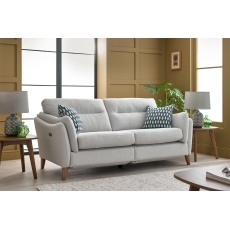 Cornwall 3 Seater Reclining Lounger Sofa