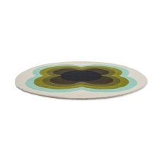 Orla Kiely Sunflower Olive Rug Orla Kiely Sunflower Olive Rug