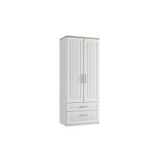 Panorama Double Wardrobe with Drawers