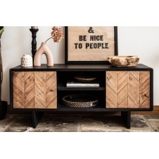 Franklin Reclaimed Wood TV Unit