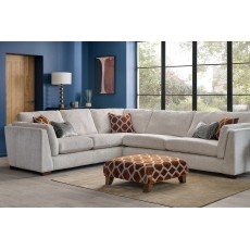Milton Upholstered 6 Seater Corner Sofa