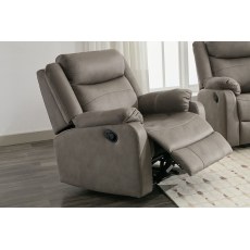Ellena Soft Grey Recliner Chair