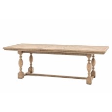 Gallery Direct Vancouver Rustic Pine Extending 200-250cm Dining Table