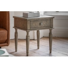 Gallery Direct Rustique French Colonial Bedside Side Table