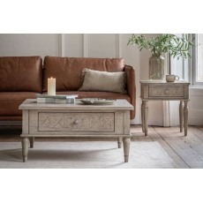 Gallery Direct Rustique French Colonial Bedside Side Table