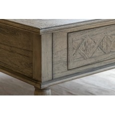Gallery Direct Rustique French Colonial 2 Drawer Coffee Table Gallery Direct Rustique French Colonial 2 Drawer Coffee Table