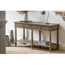Gallery Direct Rustique French Colonial Console Table Gallery Direct Rustique French Colonial Console Table
