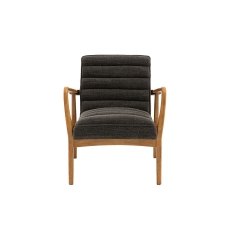 Gallery Direct Datsun Charcoal Boucle Fabric Armchair Gallery Direct Datsun Charcoal Boucle Fabric Armchair