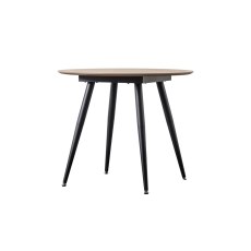 Gallery Direct Astley 90cm Round Oak Dining Table