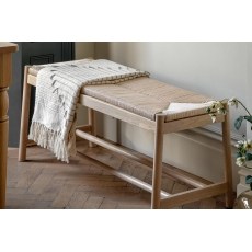 Gallery Direct Eton Oak Bench Rope Gallery Direct Eton Oak Bench Rope
