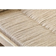 Gallery Direct Eton Oak Bench Rope Gallery Direct Eton Oak Bench Rope