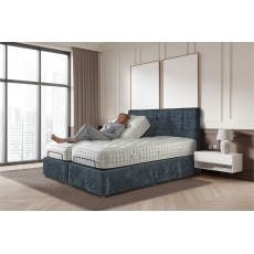 Adjust-A-Bed Natural 3000 Electric Adjustable Divan Bed with Lifestyle Base