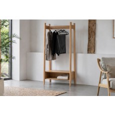 Gallery Direct Hatfield Natural Oak Open Wardrobe Gallery Direct Hatfield Natural Oak Open Wardrobe